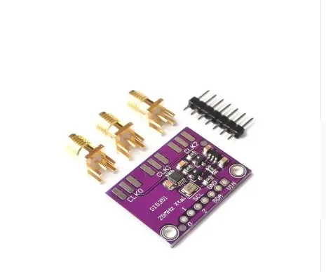 DC 3 В-5 В 5351 Si5351A Si5351 I2C тактовый генератор коммутационная плата модуль сигналов