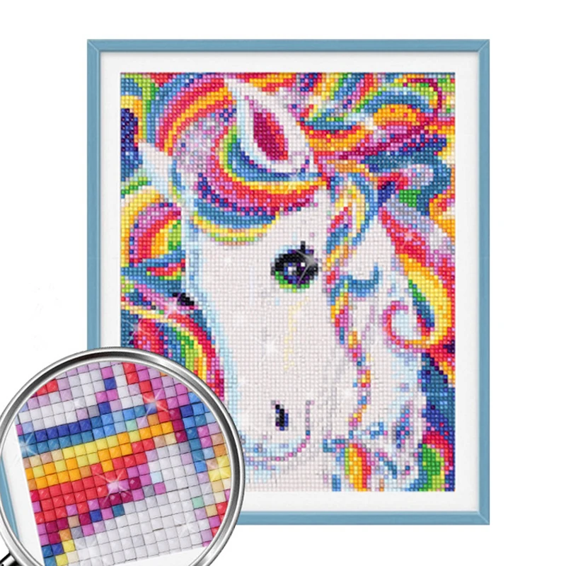 Diamond Painting Landscape/Animal Picture Cross Stitch Kit Cartoon AB Round Mosaic Art Home Decor Gift Promotion | Дом и сад