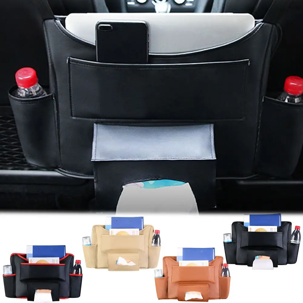 

Stowing Tidying Universal Cargo Storage Seat Back Net Auto Handbag Holder Car Seat Storage Bag Organizer Container