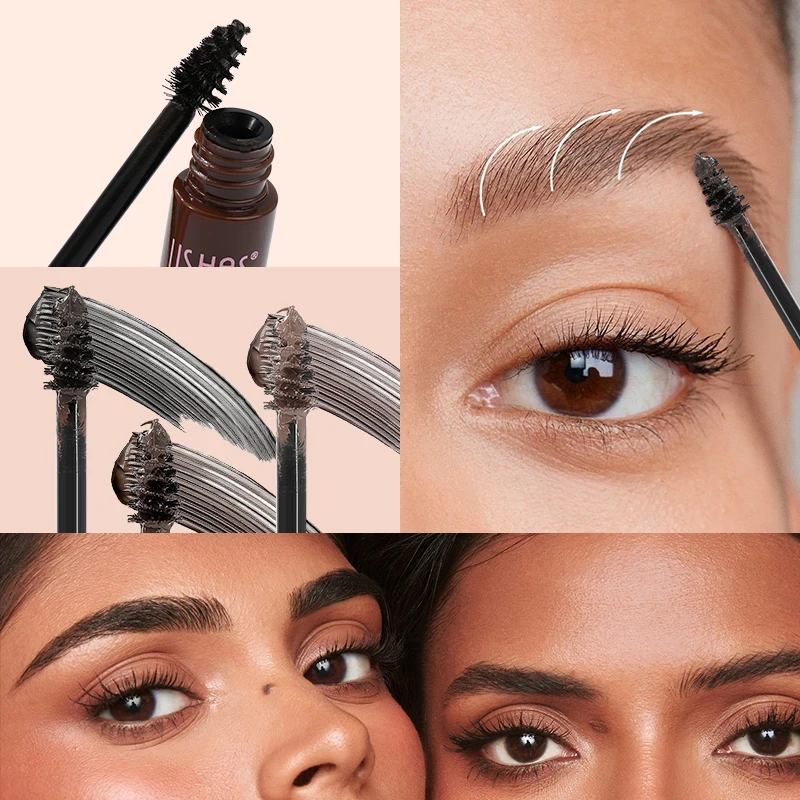 Гель для бровей USHAS 3 цвета стойкая Водостойкая тушь крем без размазывания