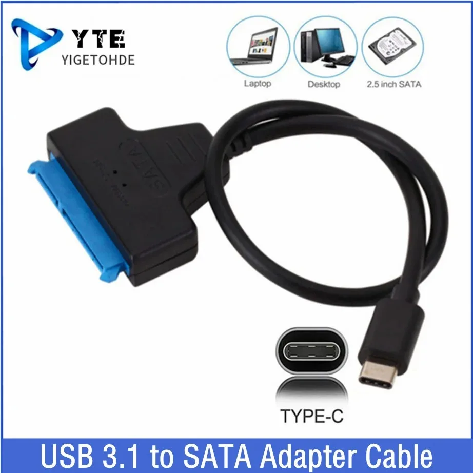 YIGETOHDE кабель USB 3.1 Type C to SATA