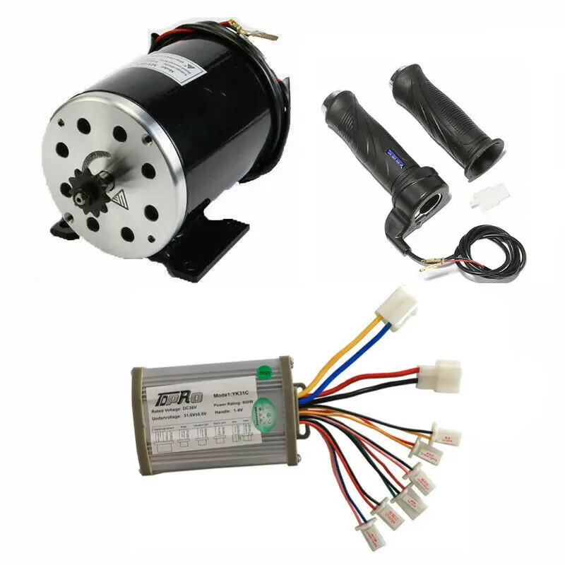 

36V 800W Brush Motor Controller Throttle Grip for Scooter Quad EBIKE