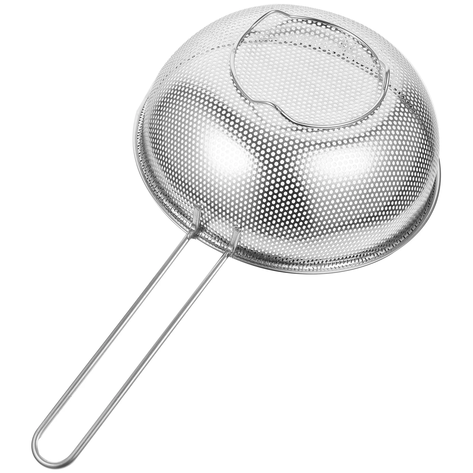 

Strainer Colander Basket Steel Mesh Stainless Kitchen Spoon Rice Strainers Skimmer Bowl Vegetable Handle Washing Things for