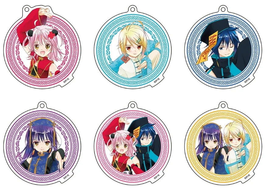 

Anime Shugo Chara Hinamori Amu Cosplay PVC Figure Pendant Keychain Keyring Figure Kids Toy 4966