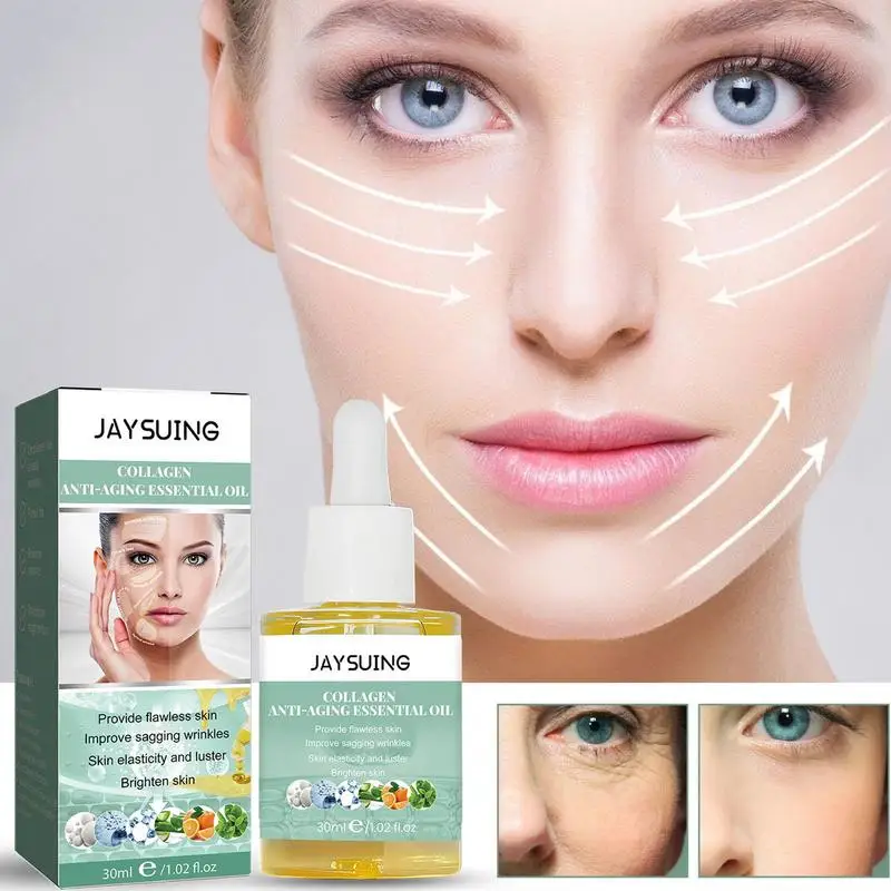 

Collagen Essence Natural Moisturizing Face Booster Deep Anti Wrinkle Dark Spots Remover Whitening Brightening Anti Aging Serum