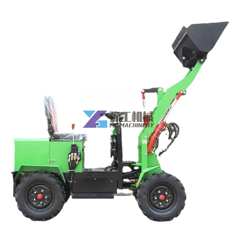 Мини-погрузчик с шарнирным соединением