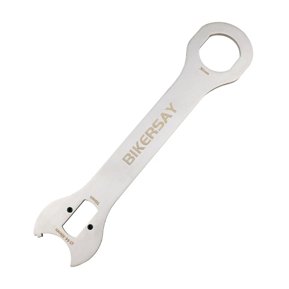 

Repair Tool Pedal Repair Wrench Lock Ring Spanner Stainless Steel Bicycle Wrench Bottom Bracket Installation Remover