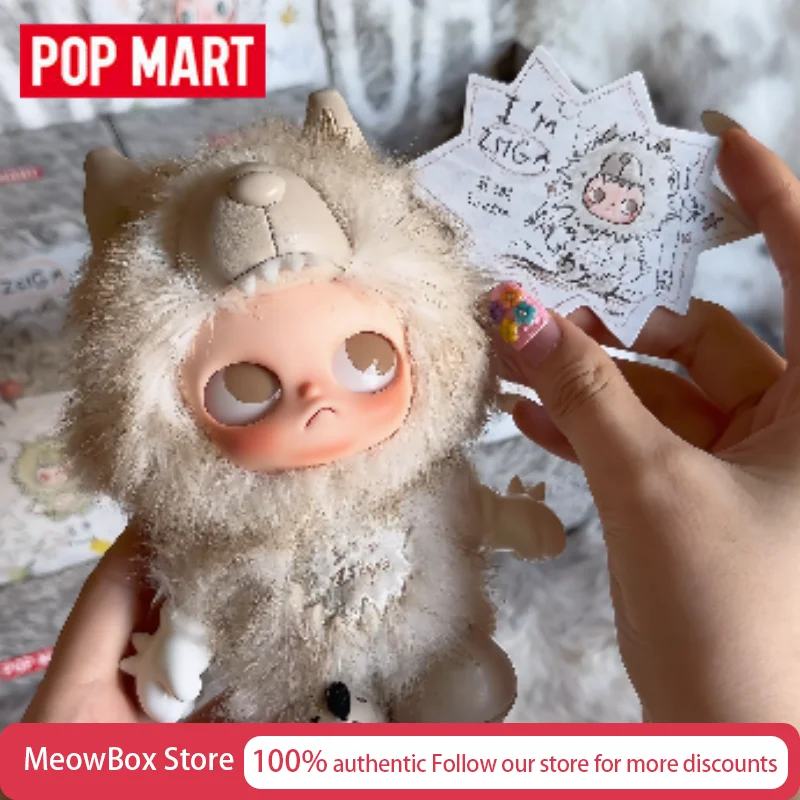 Оригинальный плюшевый брелок Pop Mart Zsiga Im Zsiga Series Vinyl Fluffy, загадочная коробка-сюрприз, праздничные подарки, плюшевые игрушки (art.: 3920dafa54548) - 3920dafa54548