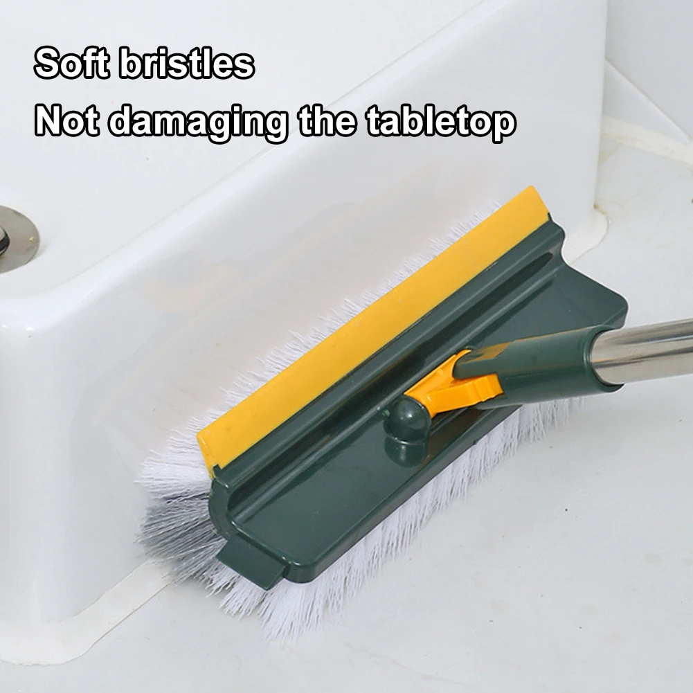 Щетка с щетиной и скребком 3 в 1