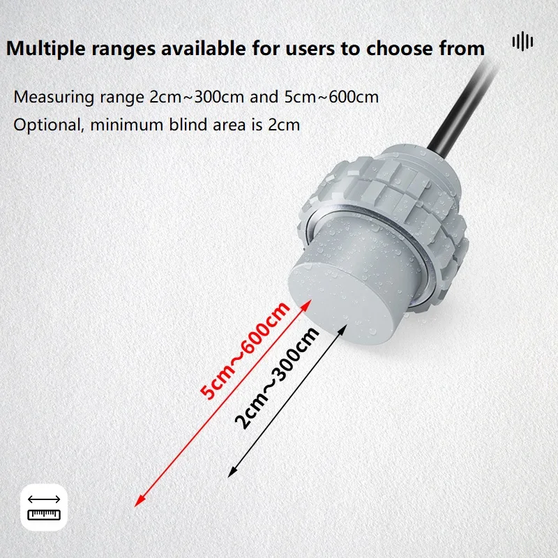 Ультразвуковой подводный датчик дальности для бассейна робот предотвращения