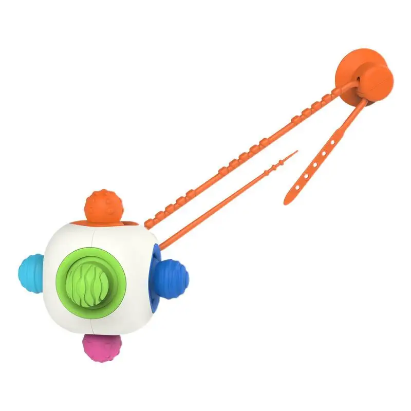 

Soft Kids Toys Colorful Bright Teether Chewing Toy Comfortable Clear Sound Safe Bell Educational Toy For Nursery Rooms Bedrooms