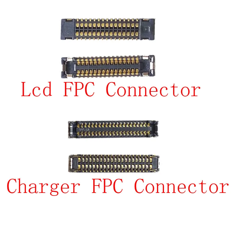 

1Pcs USB Charging Charge Charger Dock Port LCD Display Screen FPC Connector Plug flex Cable For Lenovo Z5 L78011 30Pin 38Pin