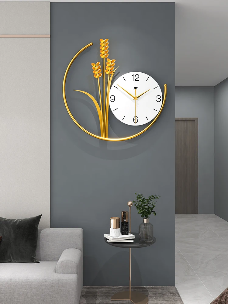 

Luxury Creative Wall Clock Nordic Living Room Luxury Art Silent Wall Clock Modern Design Aesthetic Reloj De Pared Home Decor 50