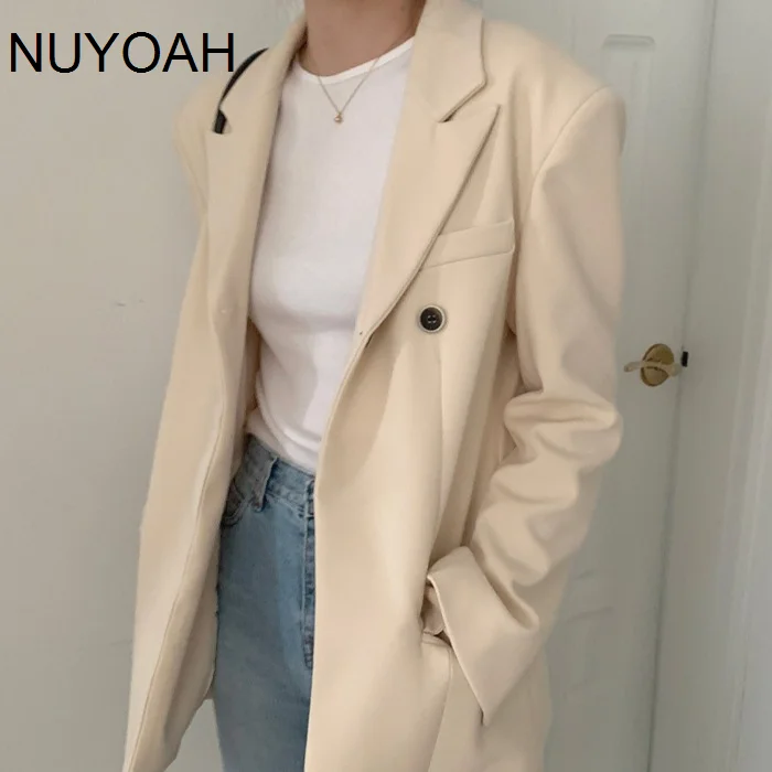 

Women's Suit Chic Design Elegant Design Loose Casual Suit Coat Female