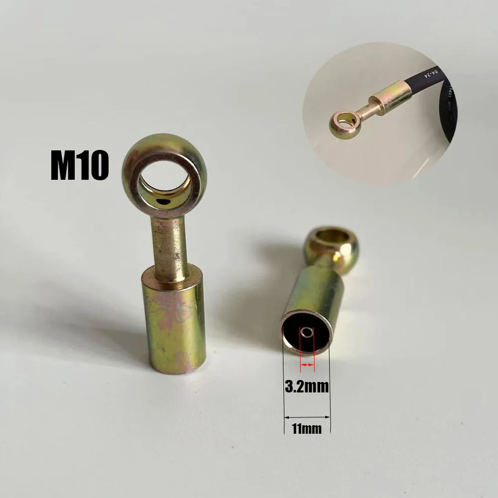 Резиновые фитинги тормозных шлангов M10 универсальный оцинкованный адаптер