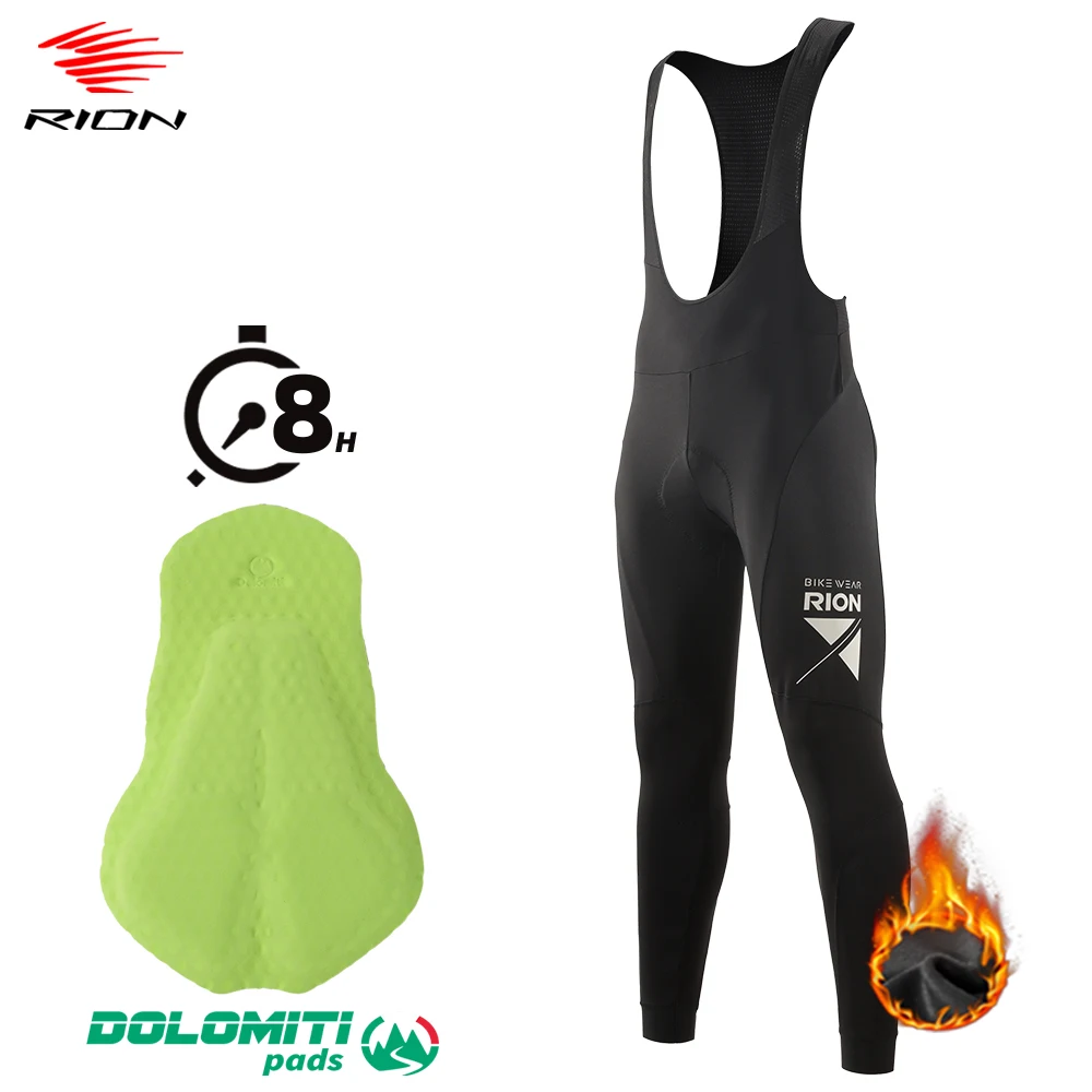 RION зимние велосипедные длинные брюки-комбинезоны для мужчин и женщин колготки MTB