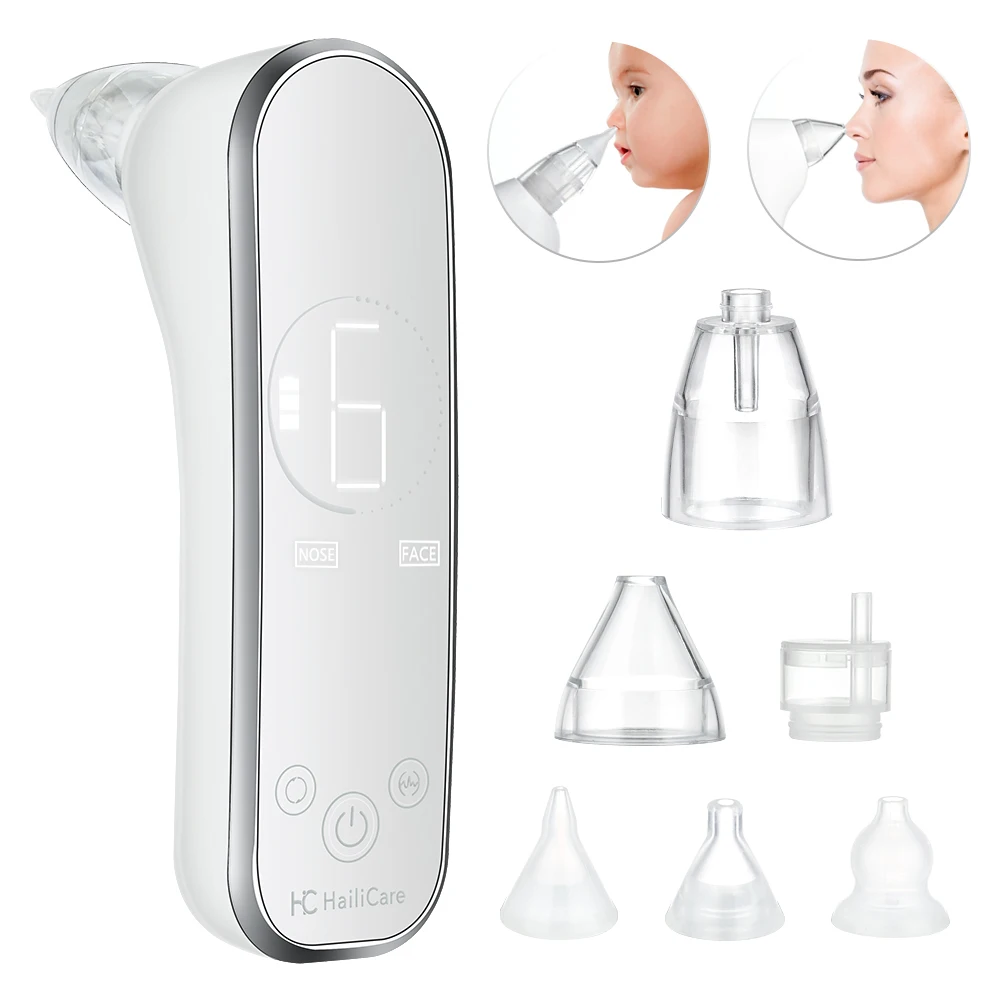 

USB Rechargeable Baby Nose Cleaner Electric Nasal Aspirator For Baby Health Care