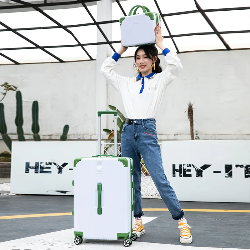 20/22/24/26/28/32 Inches Luxury Luggage Universal Wheel Travel Suitcase Students Oversized Men and Women Password Lever Boxes