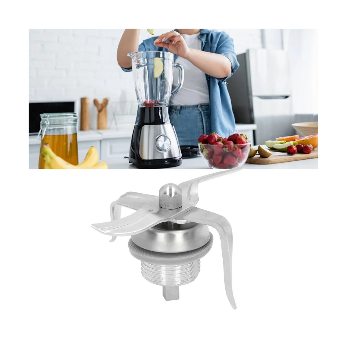 

Juicer Blades Replacement for Thermomix 3300 Blender Blade Food Grade Stainless Steel