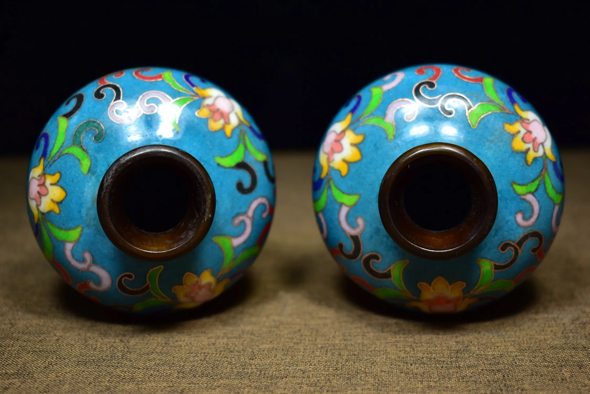 Коллекция тибетских храмов 8 дюймов старомодный эмалированный горшок в виде