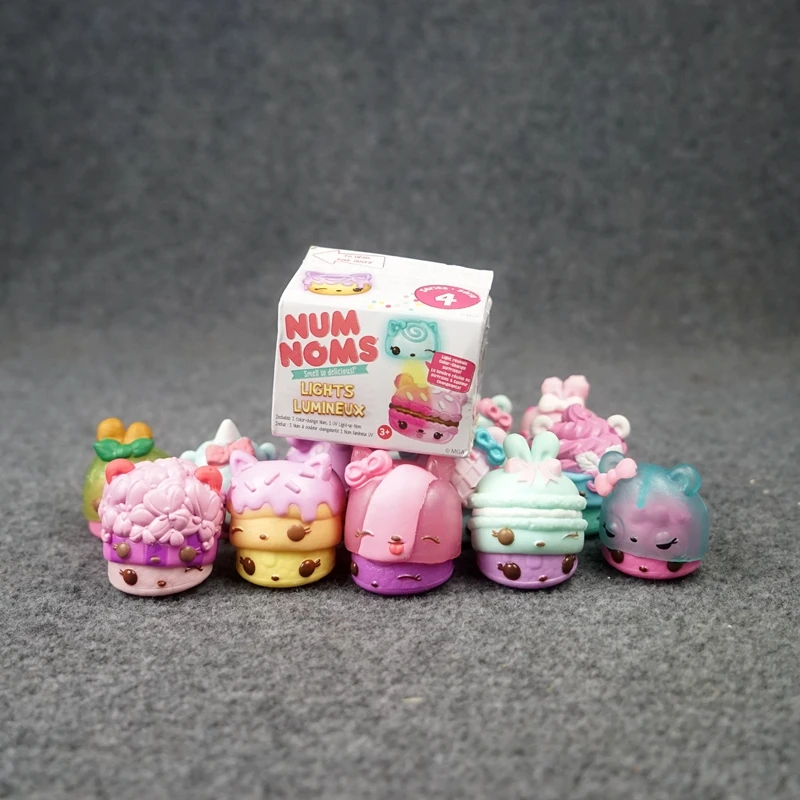 Num Noms запах так вкусная глухая коробка люминесцентные игрушки огни Lumineux серии