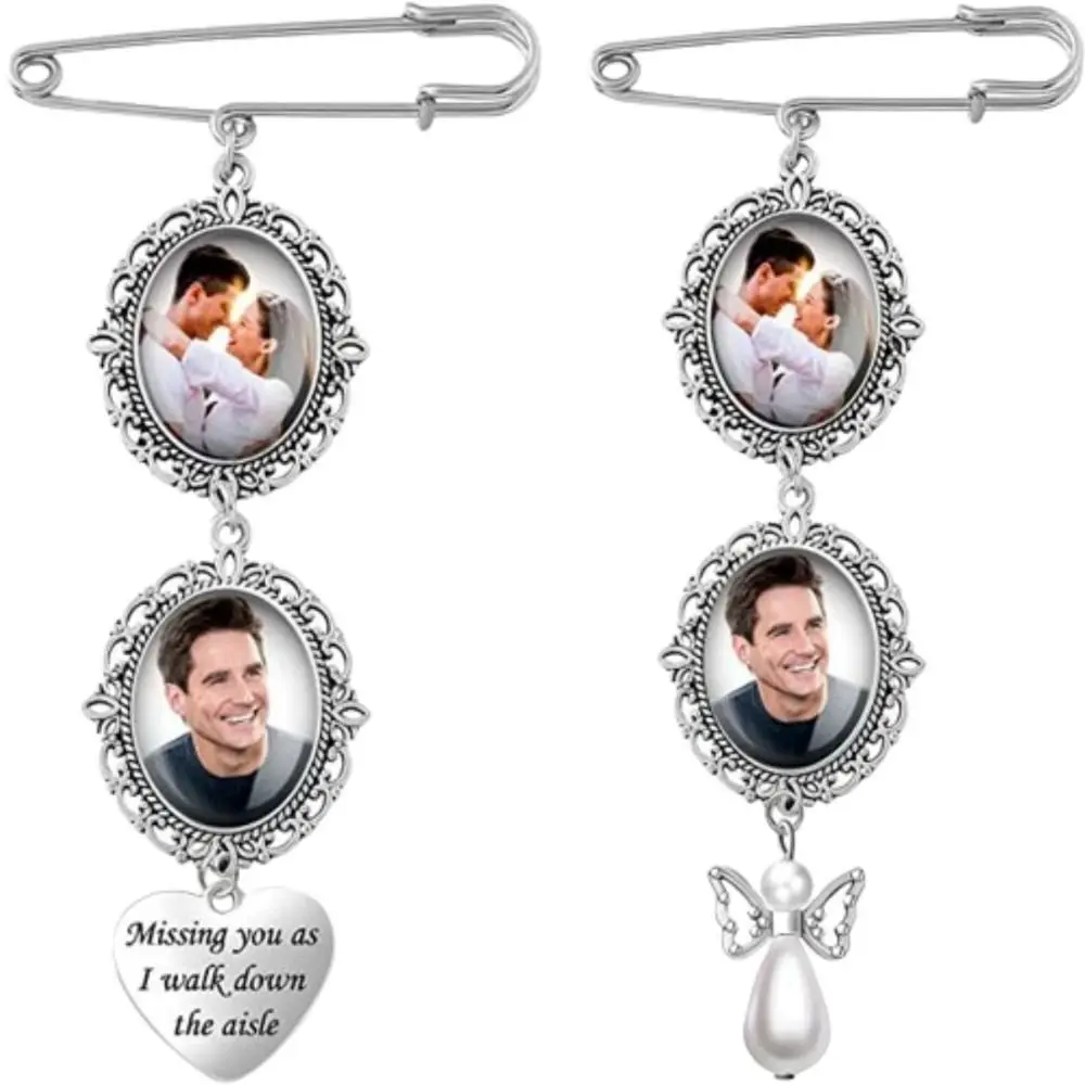 Овальная подвеска для невесты в виде романтичного сердца античная серебряная