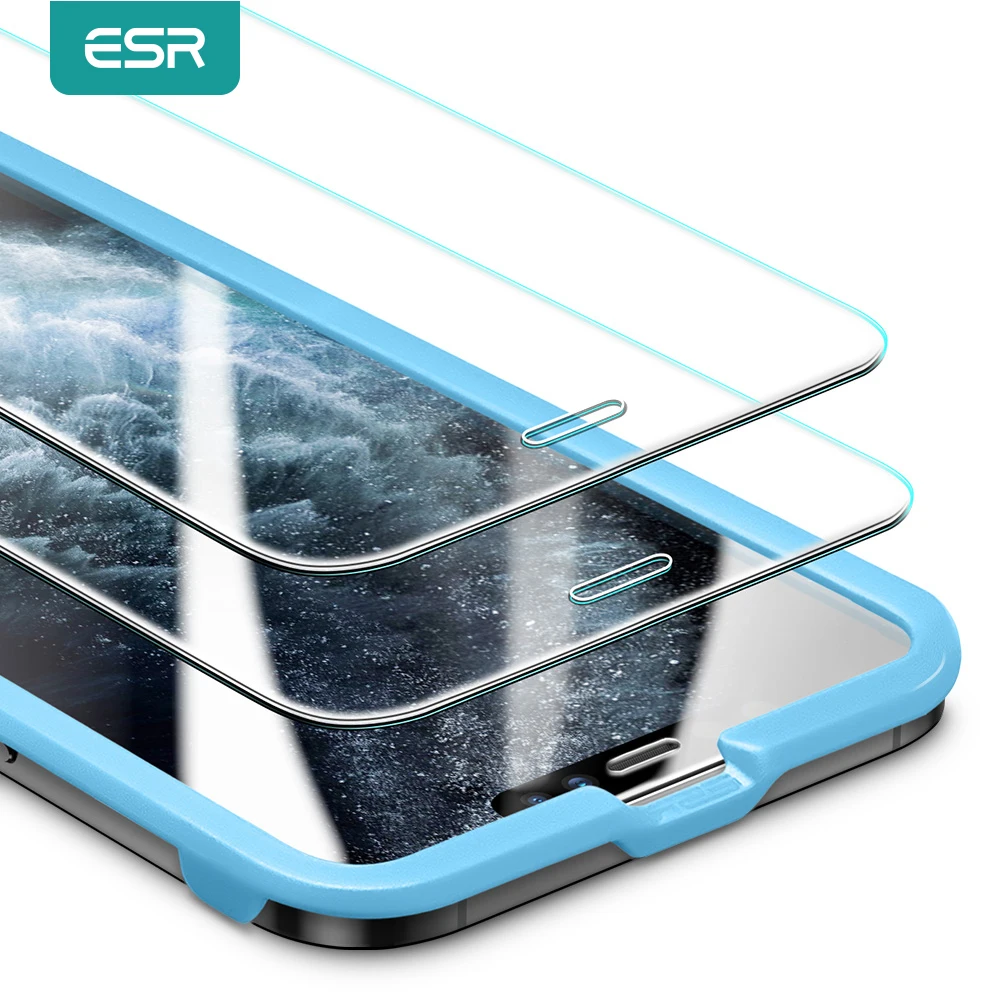 

ESR закаленное стекло для iPhone 13 12 защита для экрана стекло с полным покрытием для iPhone 12 13 Pro Max Mini Защитная пленка для экрана