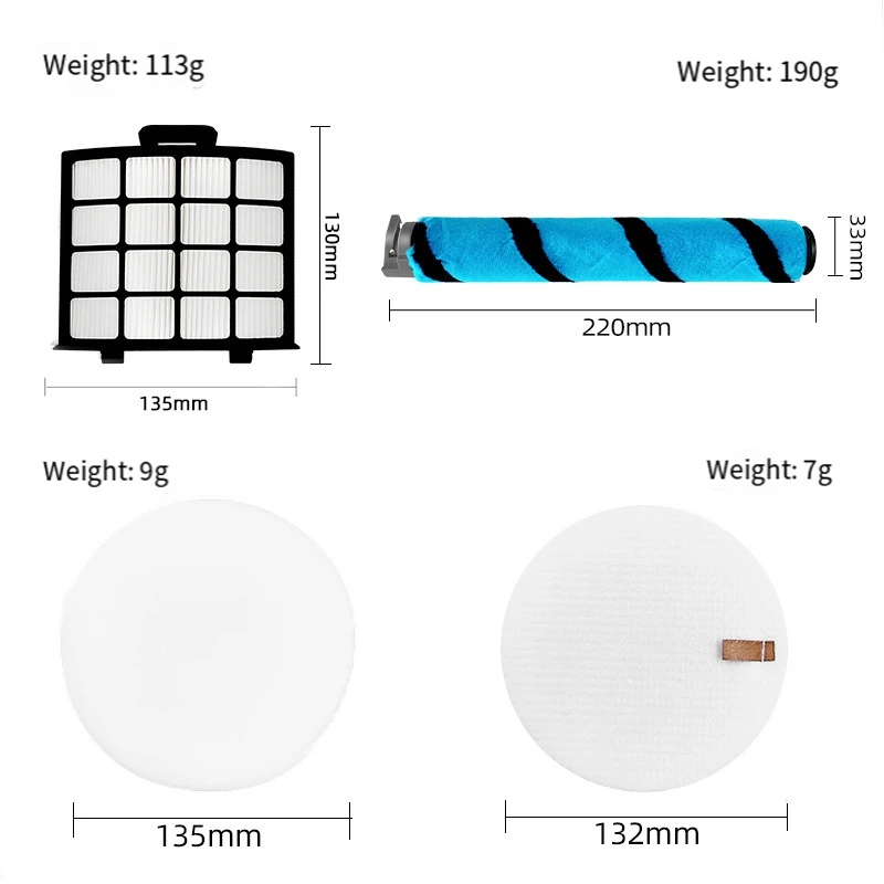 1 комплект основная щетка HEPA фильтр совместимый с Shark AZ2001 AZ2002 AZ2000 AZ2000W Запчасти для