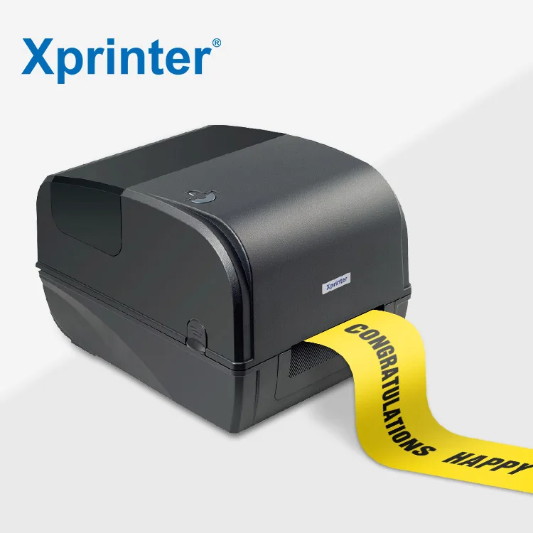 Фото Термотрансферный принтер этикеток Xprinter XP-TT426B/XP-TT437B, настольный, 4 дюйма, для массовой печати штрихкодов №1