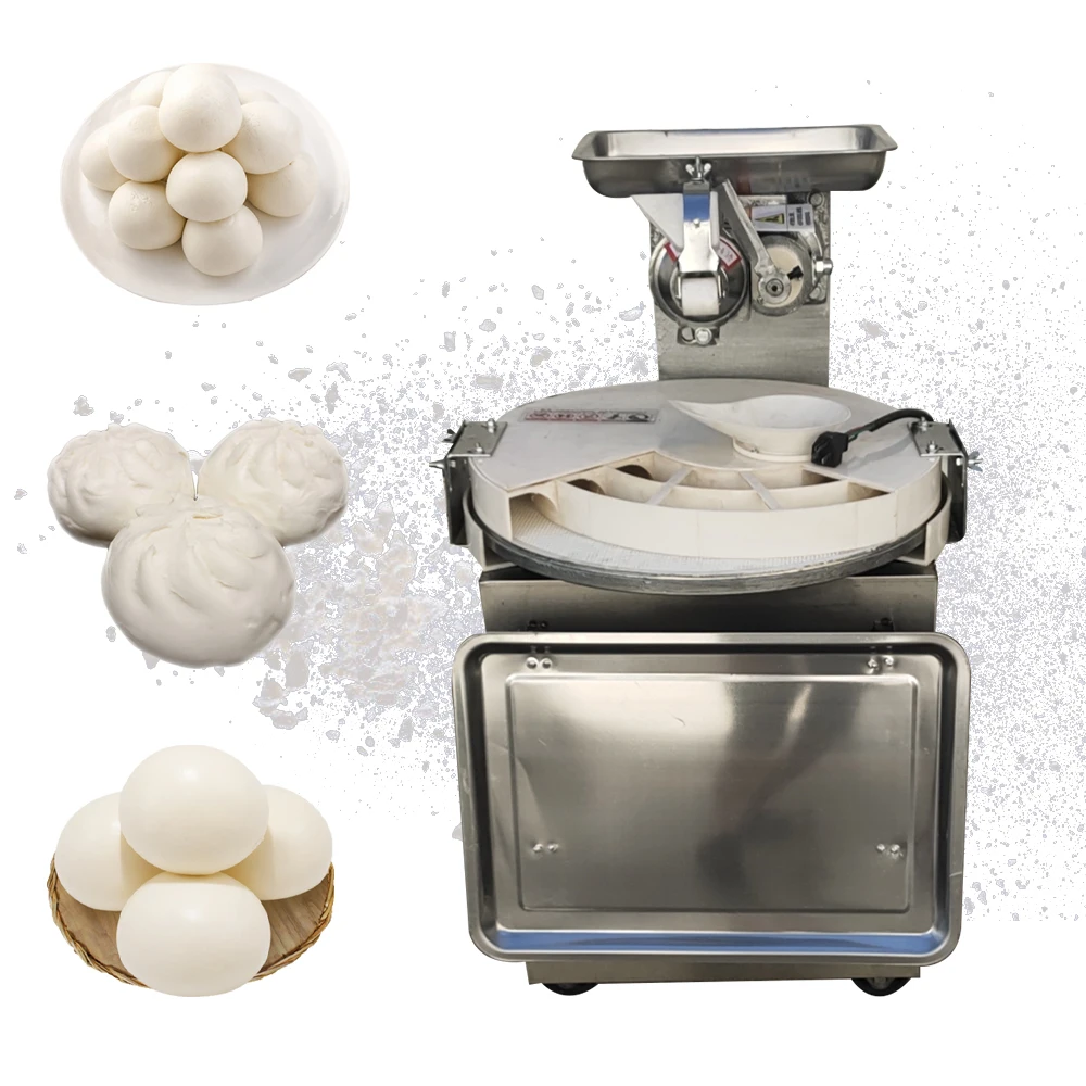 New Small Steamed Bread Forming Machine Dough Ball Rolling Maker Commercial Stainless Steel Dough Divider