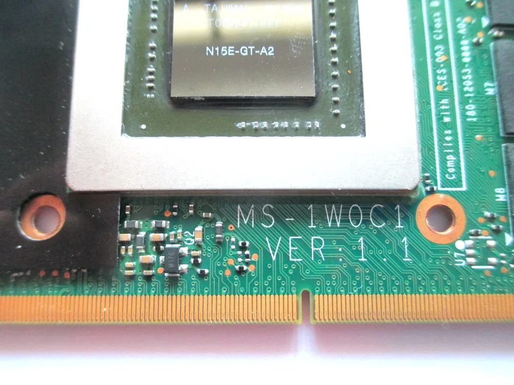 БУ GTX 870M GTX870M MS-1W0C1 3G DDR5 Видео VGA-карта для MSI MS-16F3 16F4 1762 1763 GT70 GT60 Тест Хорошая Бесплатная доставка (art.: 3920cd023c3bc) - 3920cd023c3bc