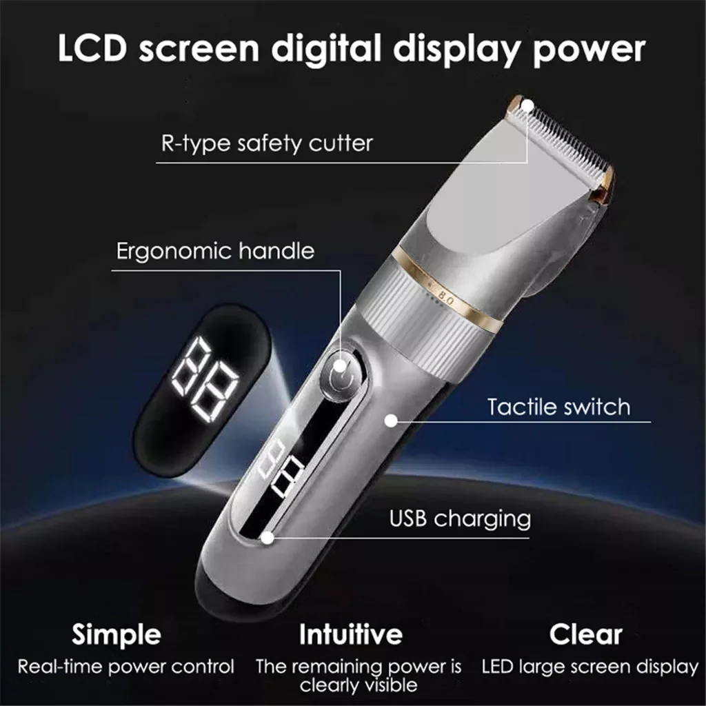

NEW2023 Make Your Hair Great Again Cape Grooming Hair Home Haircut Cordless Clippers And Trimmers Set