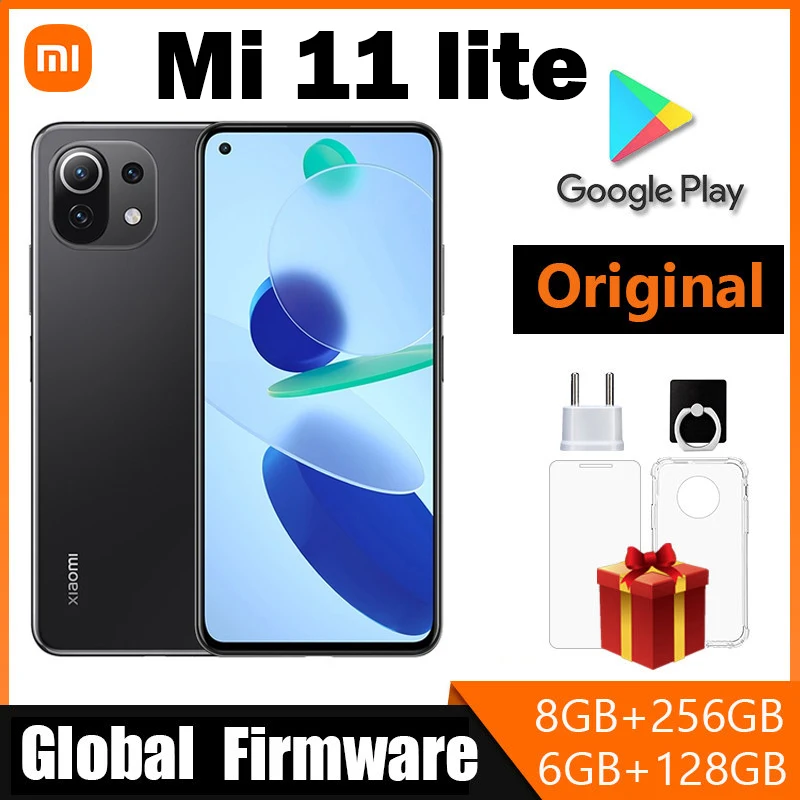 

Xiaomi 11 Lite smartphone NFC Cell Phones 5G AMOLED Snapdragon 780G 64MP Full Screen 90HZ