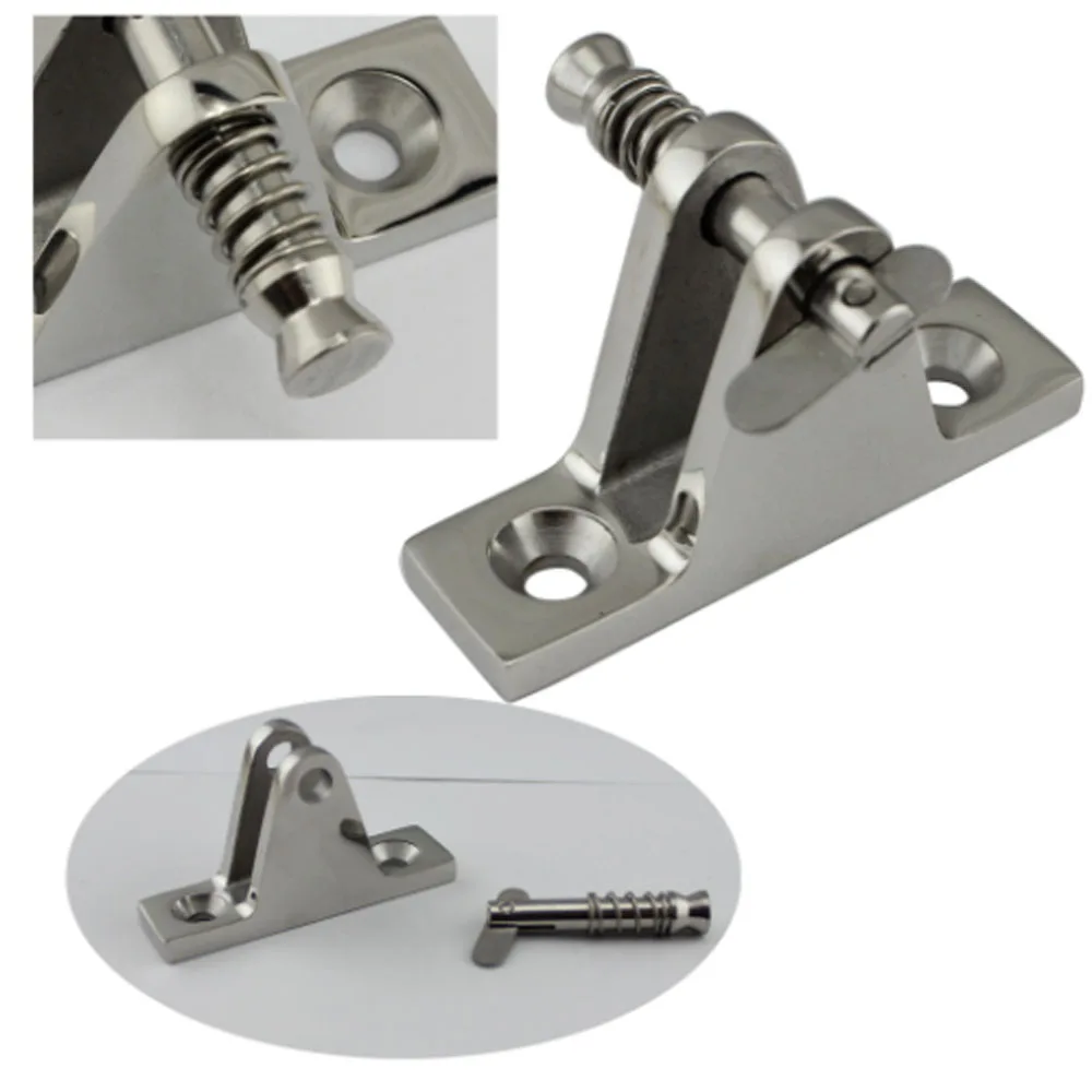 

1PCS Stainless Steel Boat Bimini Top Deck Hinge Fitting For Marine Yacht Boat Hardware Accessories