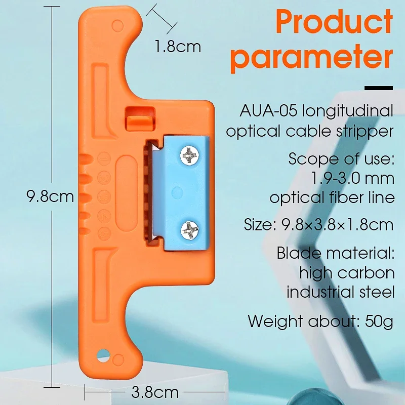 AUA-05 HMSAT-5 Инструмент для зачистки ленты оптоволоконного кабеля MSAT5 буфер