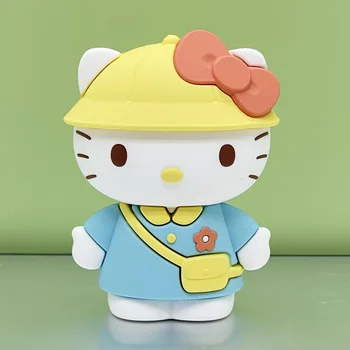 Sanrio Hello Kitty Blind Box Miniso Hello Kitty Girl Heart Garage Kits Ornaments Doll Gift
