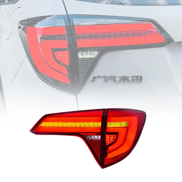 

Tail lamp Red Smoke Rear Fog Rear Bumper Light kits Auto Vehicle Parts For Honda HRV Vezel 2015-2020