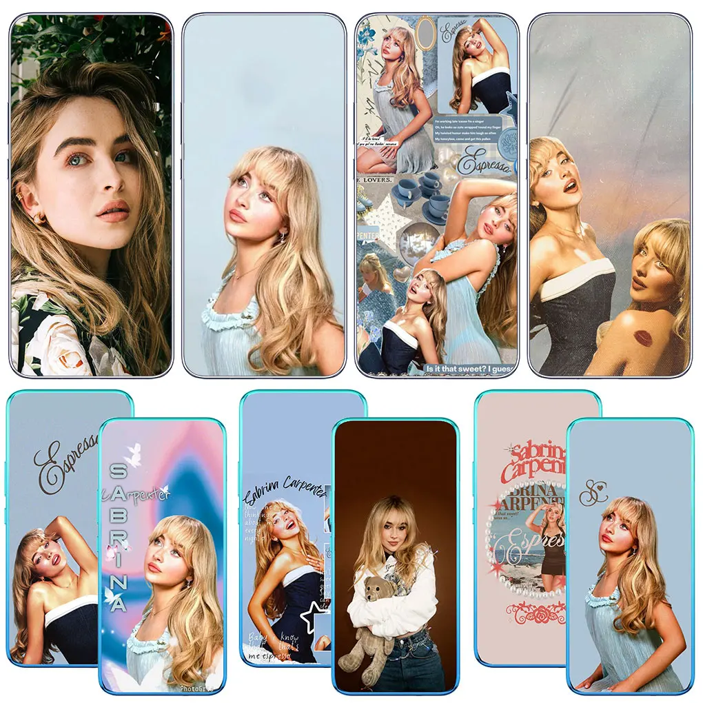 Чехол S-SabrinaS C-CarpenterS для Motorola Moto G04 G71 G73 G32 G34 E7 E14 G7 G8 G9 G24 Power One Fusion Plus G52