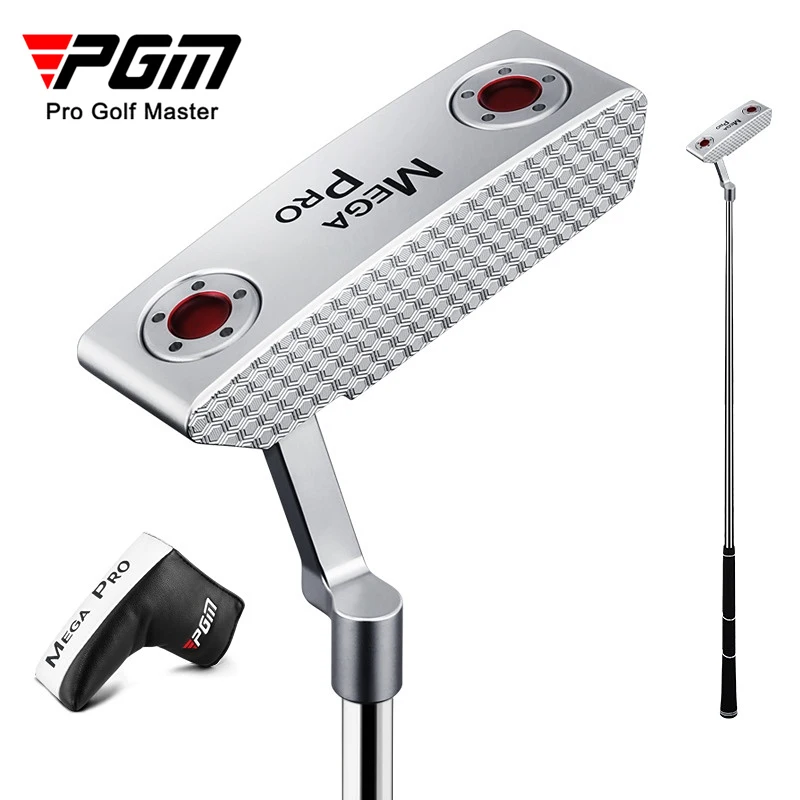 

PGM Golf Clubs Men Professional Putter Right Hand New Textured Strike Surface Golf Training Aids Silver Club TUG036