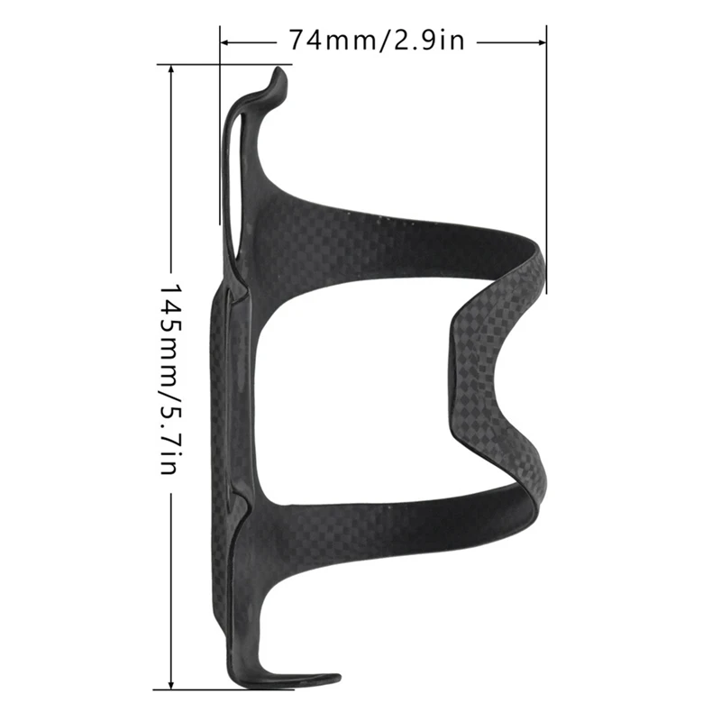 Carbon Fiber Bicycle Bike Water Bottle Cage Holder Mountain Road