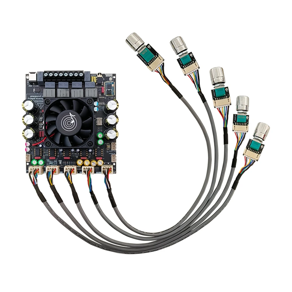 Плата усилителя мощности звука ZK-APTX2 TPA3223 2 1-канальный