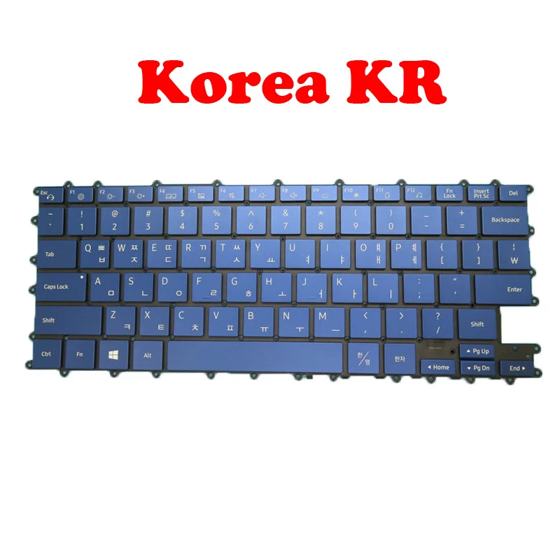 

Laptop Keyboard For Samsung NP930QCG 930QCG Korea KR BA59-04427B NSK-87ABN With Backlit New