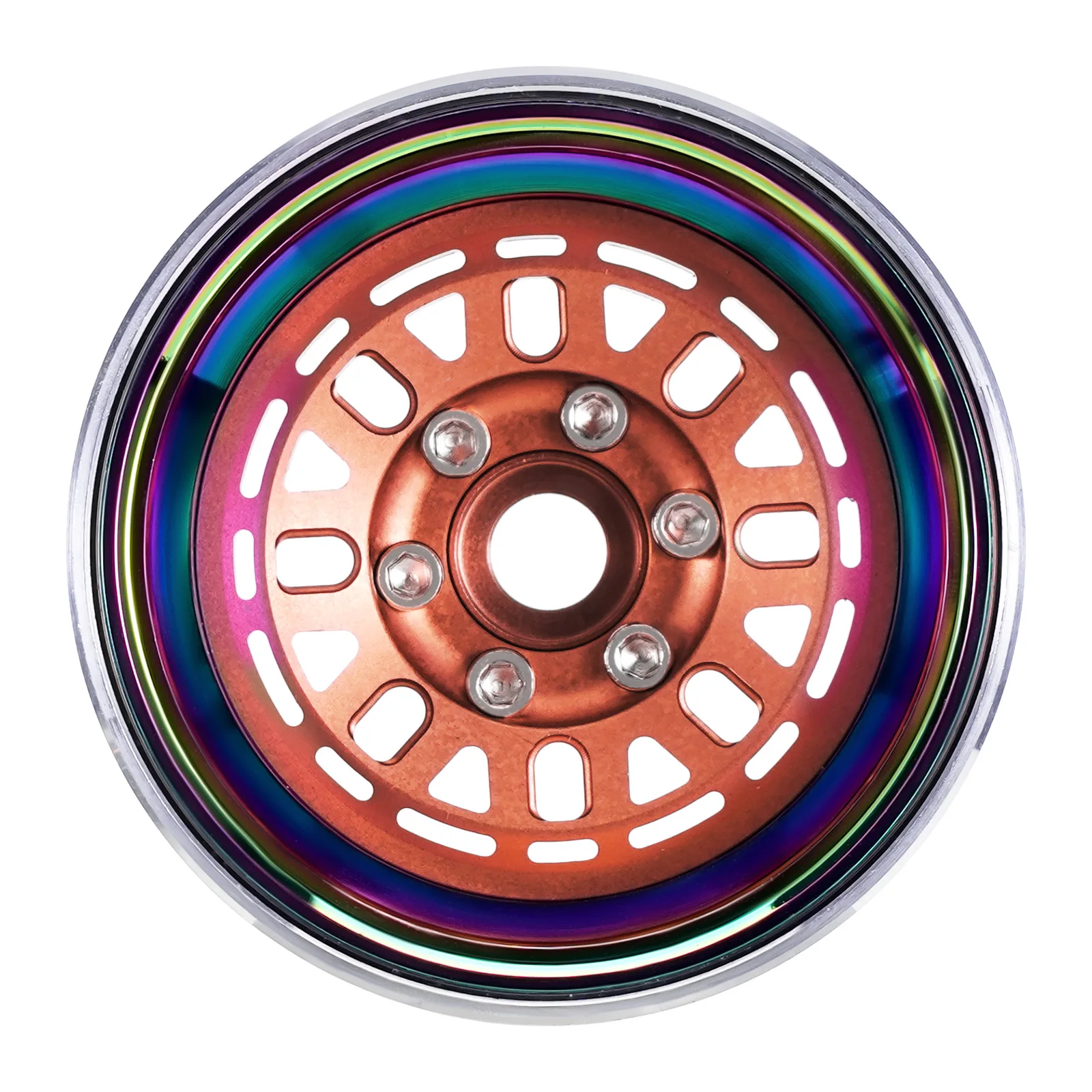 Алюминиевый обод колеса 1 9 дюйма Beadlock-10 мм офсет для 1/10 RC Crawler TRX4 SCX10 VS4-10 Gen8 (W1960)