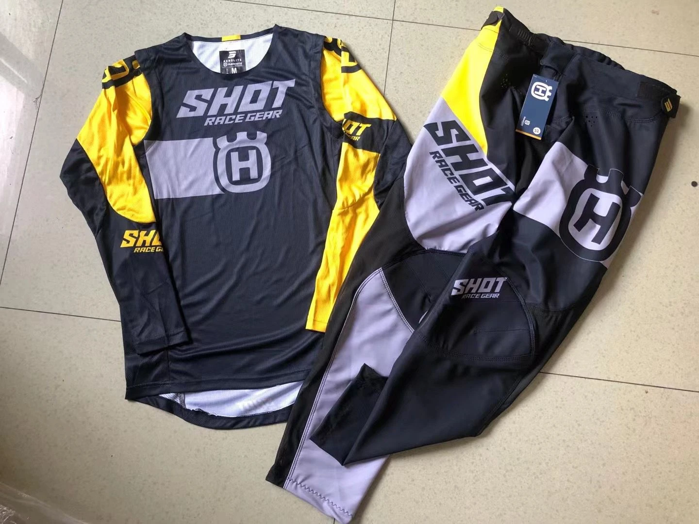 

2022 Men FOR NOIZFOX TEAM VERSION Motocross Gear Set Black Moto Dirt Bike Motorcycle Jersey And Pants MX Suit nz14