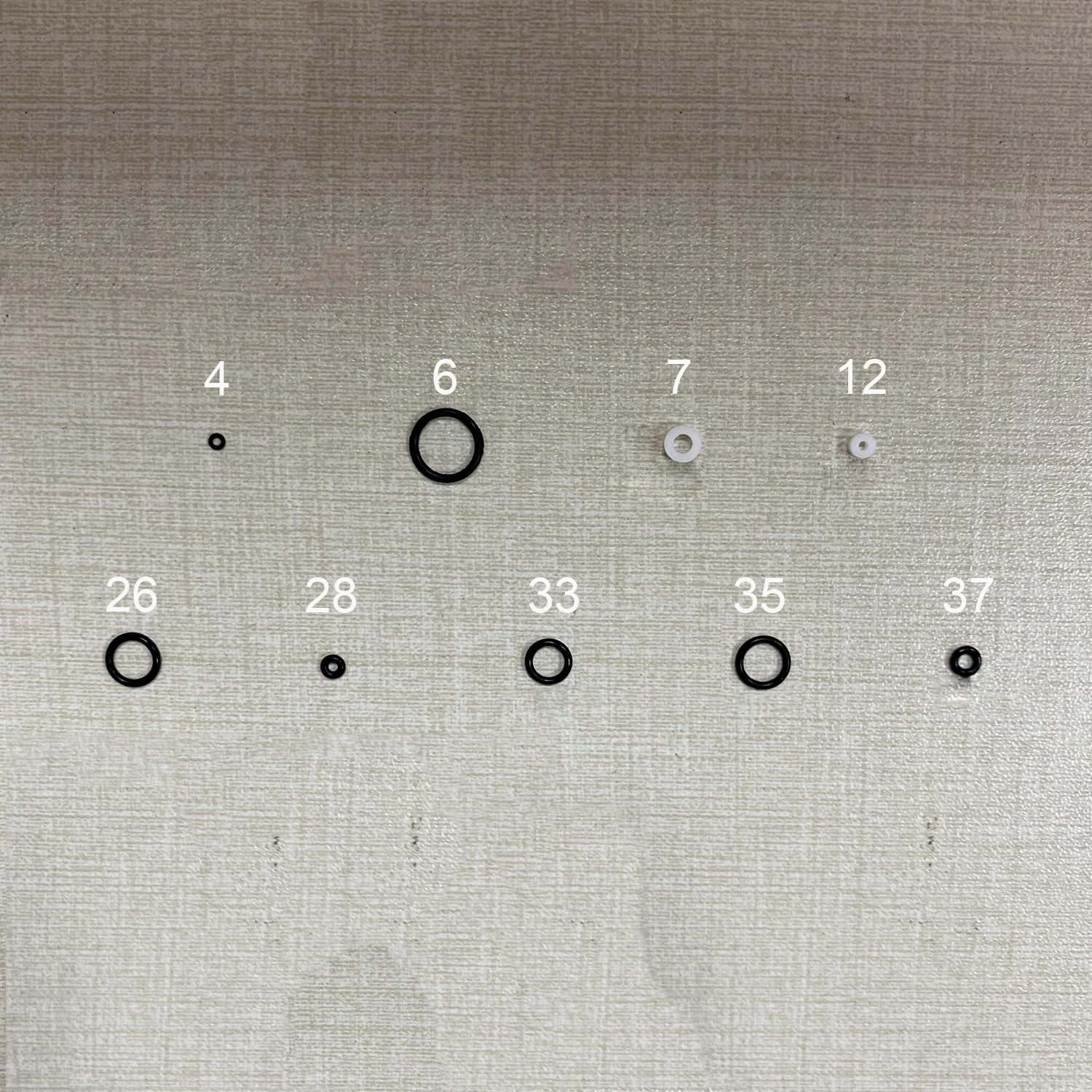 5 шт./упак. уплотнительных колец, уплотнительное кольцо для NT-180 серии Аксессуары для аэрографа, запасные части для аэрографов Nasedal NT-180 5 шт./упак. уплотнительных колец, уплотнительное кольцо для NT-180 серии Аксессуары для аэрографа, запасные части для аэрографов Nasedal NT-180