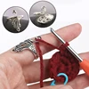 New DIY Knitting Loop Crochet Tool Multi Style Ring Finger Wear Thimble Yarn Adjustable Open Finger Ring Sewing Accessories 6