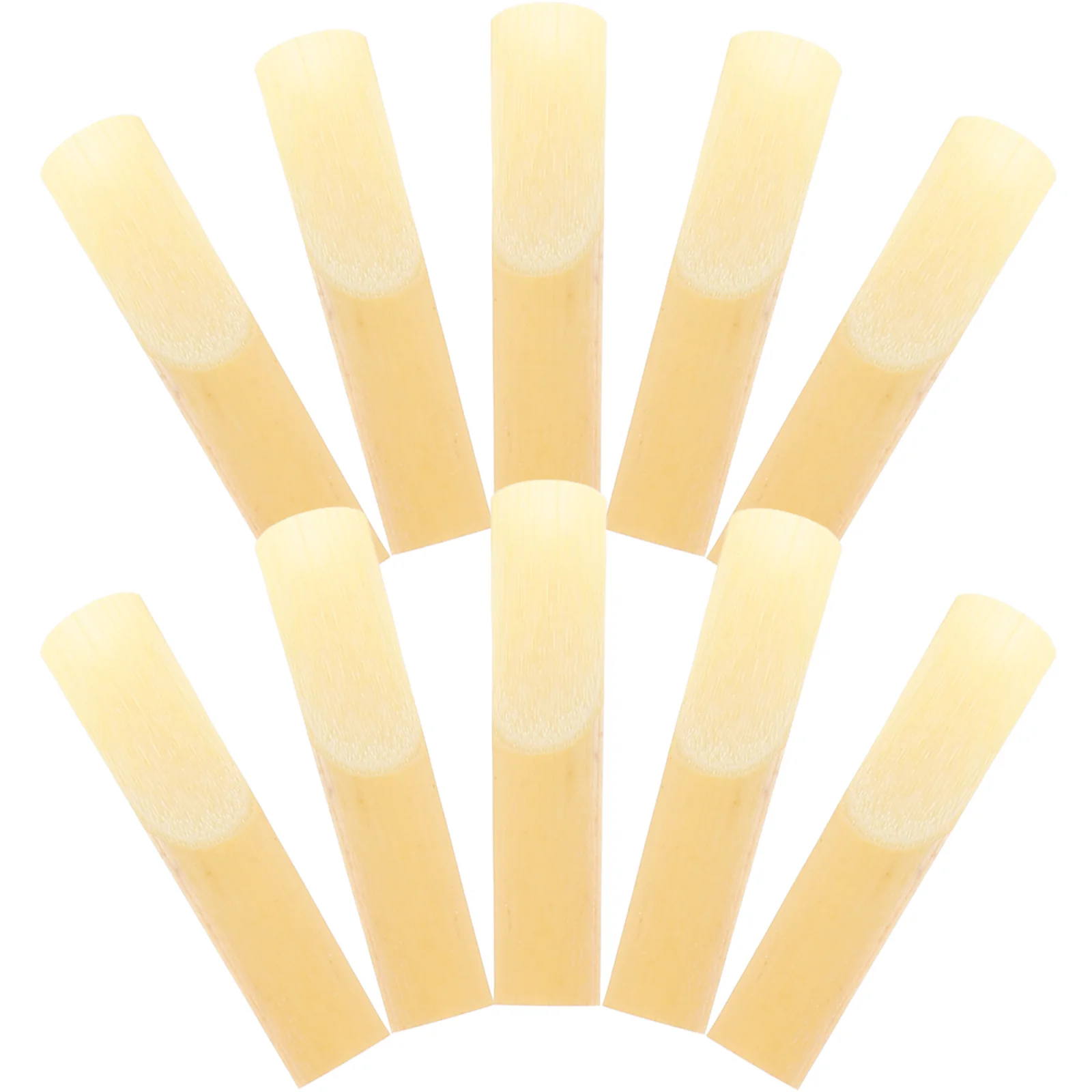 

10 Pcs Saxophone Accessories Replaceable Reeds Clarinet Professional Traditional