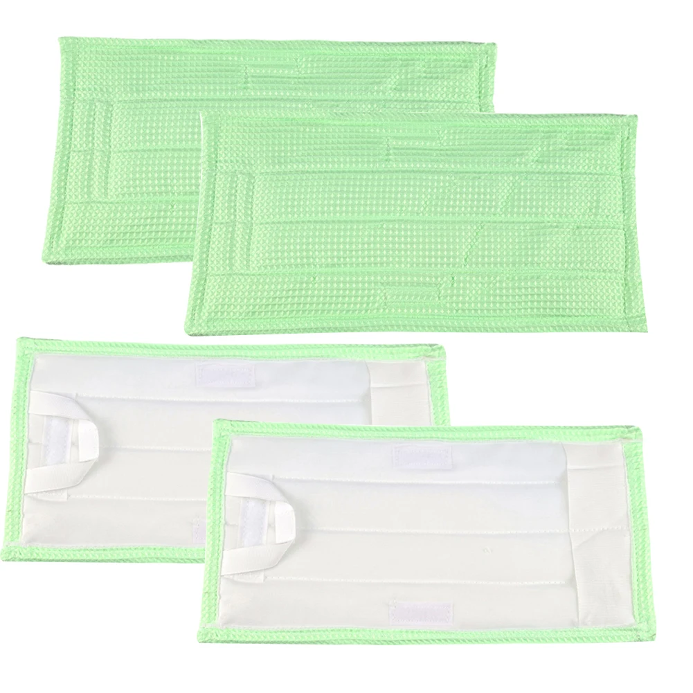 

4PCS Vacuum Cleaner Microfiber Cleaning Cloths Reusable Washable Mop Cloth For Vorwerk Kobold SP520 SP530 (MF520, MF530)