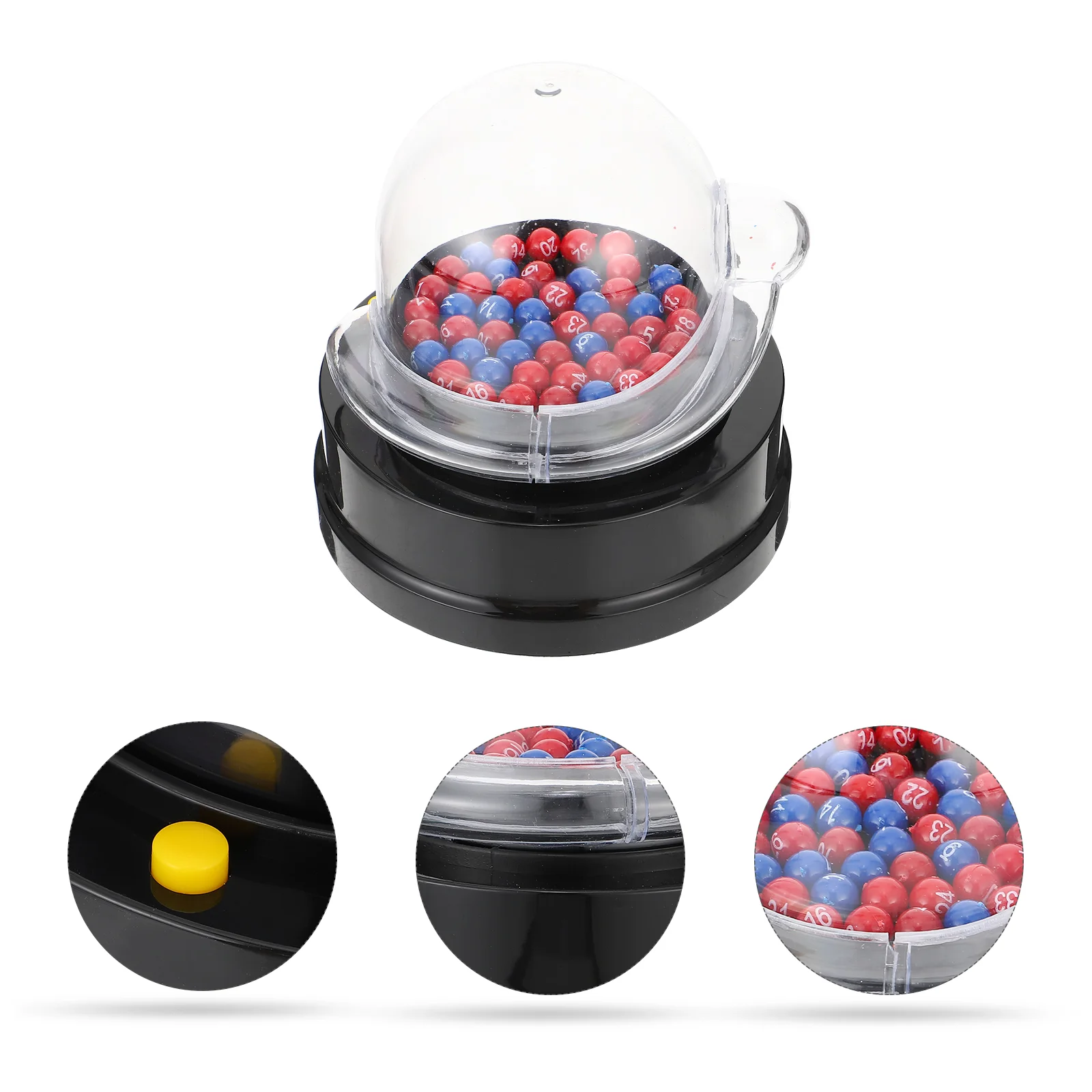 

Kids Suit Family Bingo Set Desktop Toys Gumball Machine Kidult Toys Electronic Lottery Machine Selector Electric Lottery Machine