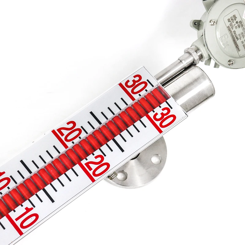 Цифровой боковой Магнитный стеклянный трубчатый измеритель уровня жидкости